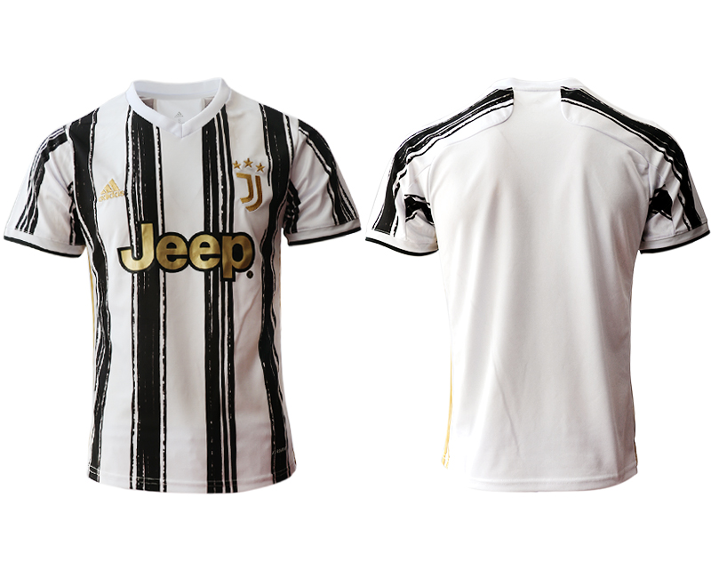 Men 2020-2021 club Juventus home aaa version blank white Soccer Jerseys1